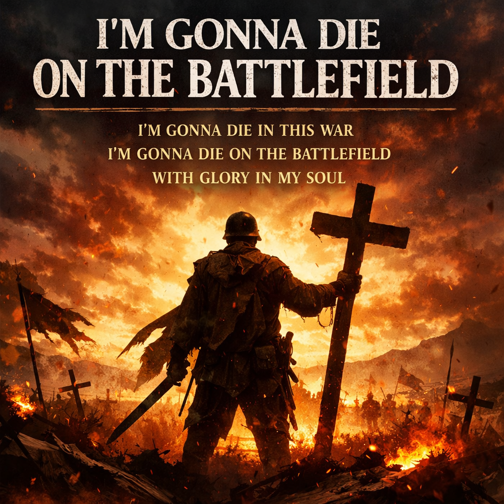 I'm Going to Die on the Battle Field