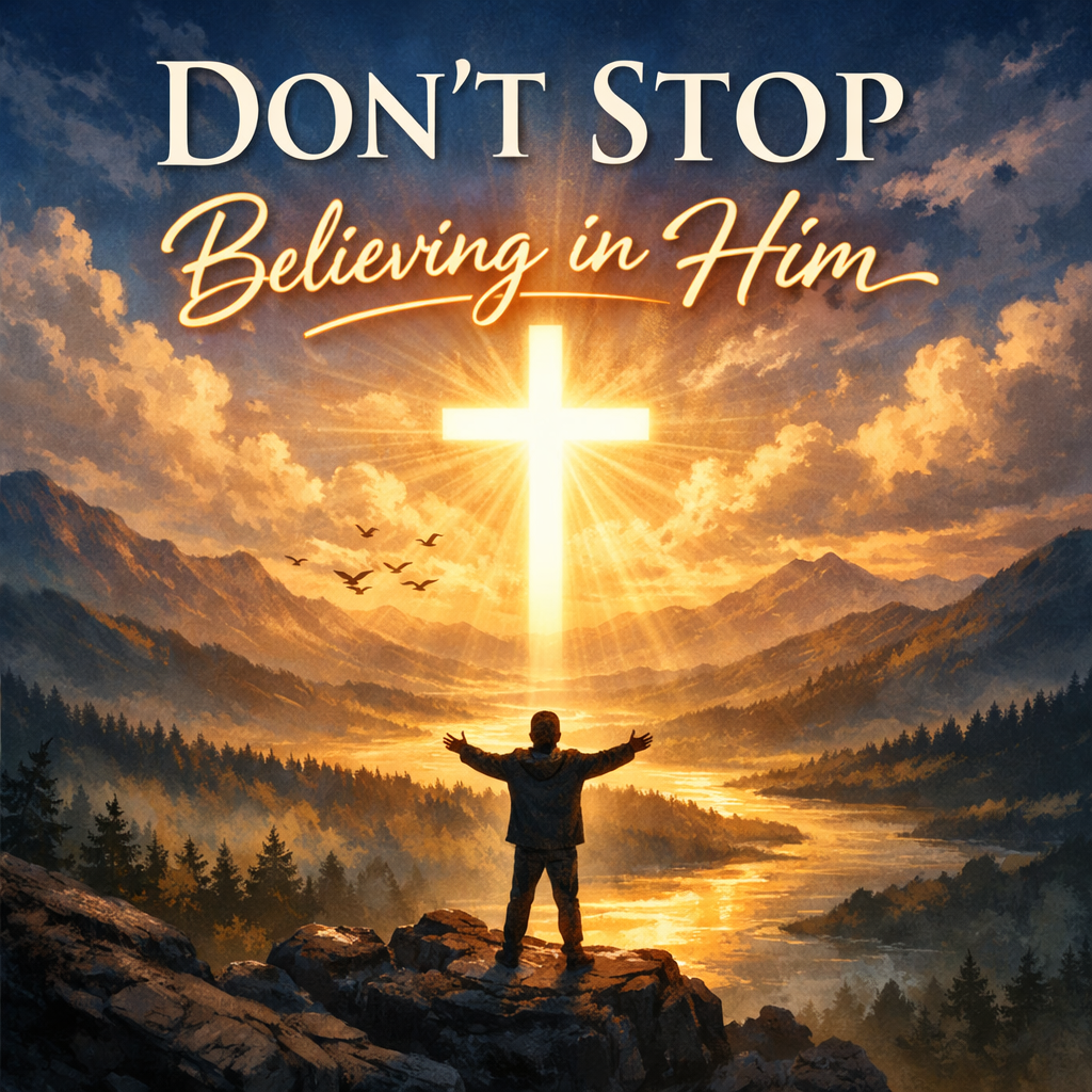 Don't Stop Believing in Him